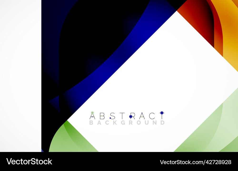 Minimal background abstract square shape Vector Image