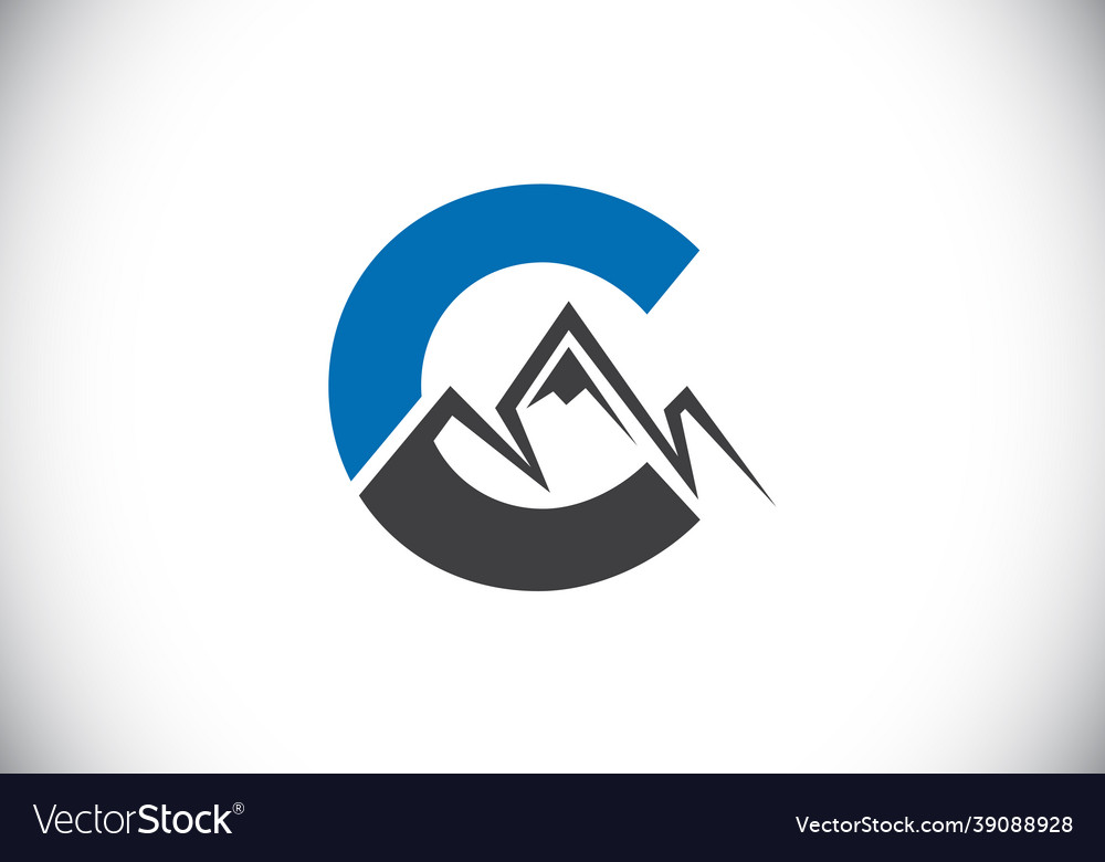 Monogram C Mountain Logo