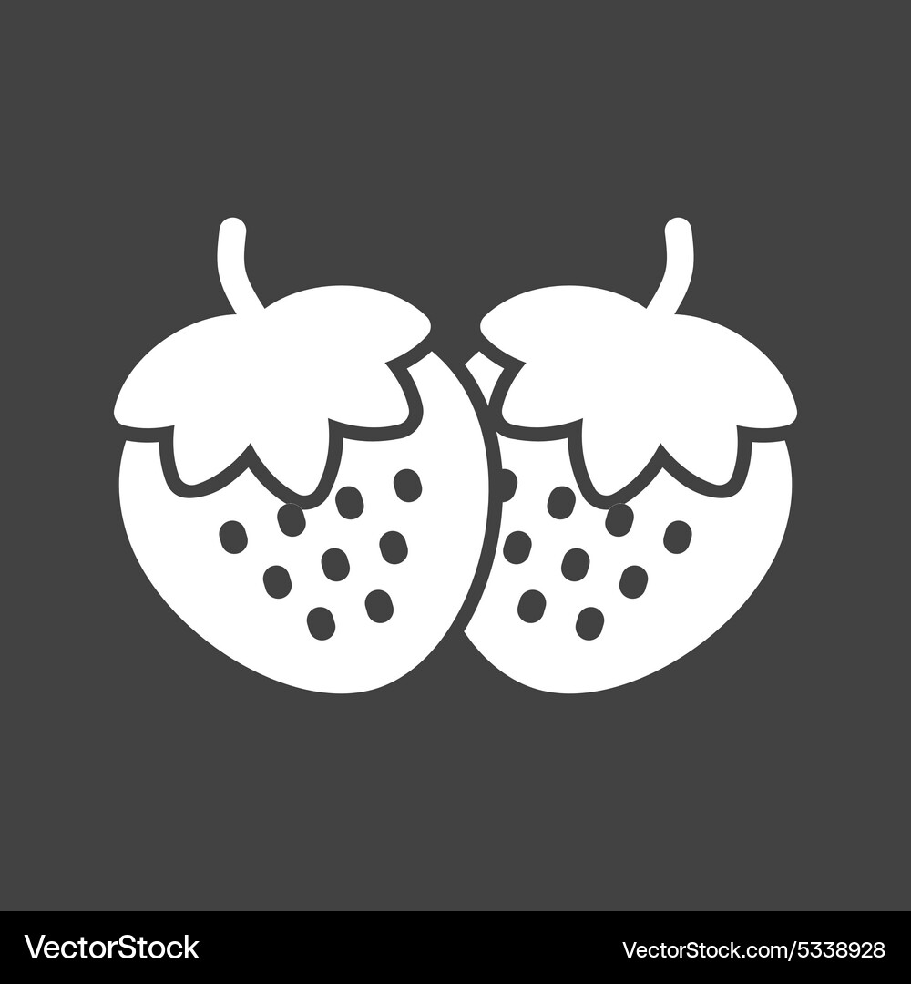 Strawberries Royalty Free Vector Image - VectorStock