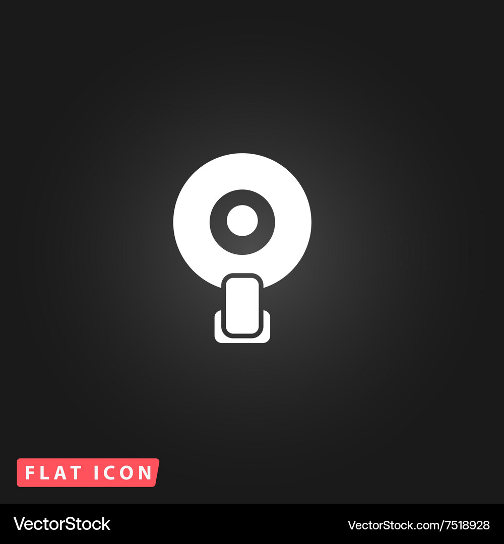 Web camera icon Royalty Free Vector Image - VectorStock