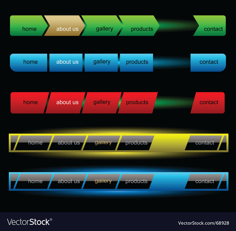 Website Button Collection