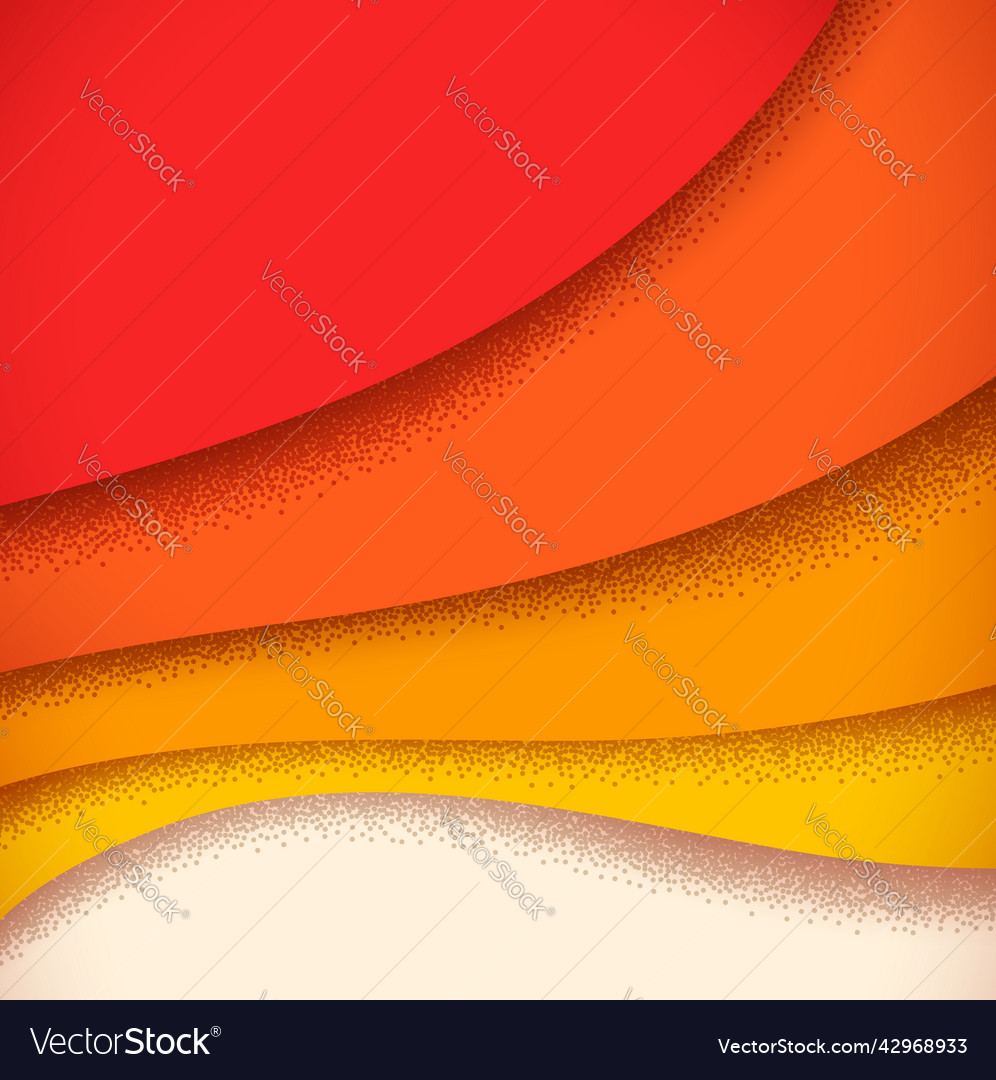 Abstract background with retro layers and dotted
