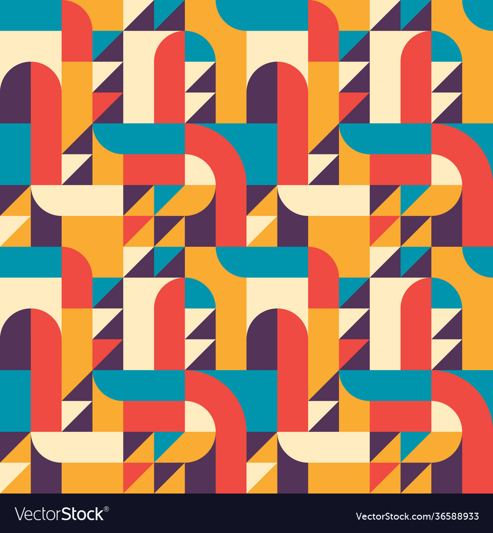 Abstract geometric background design graph vector image Abstract geometric background design graph