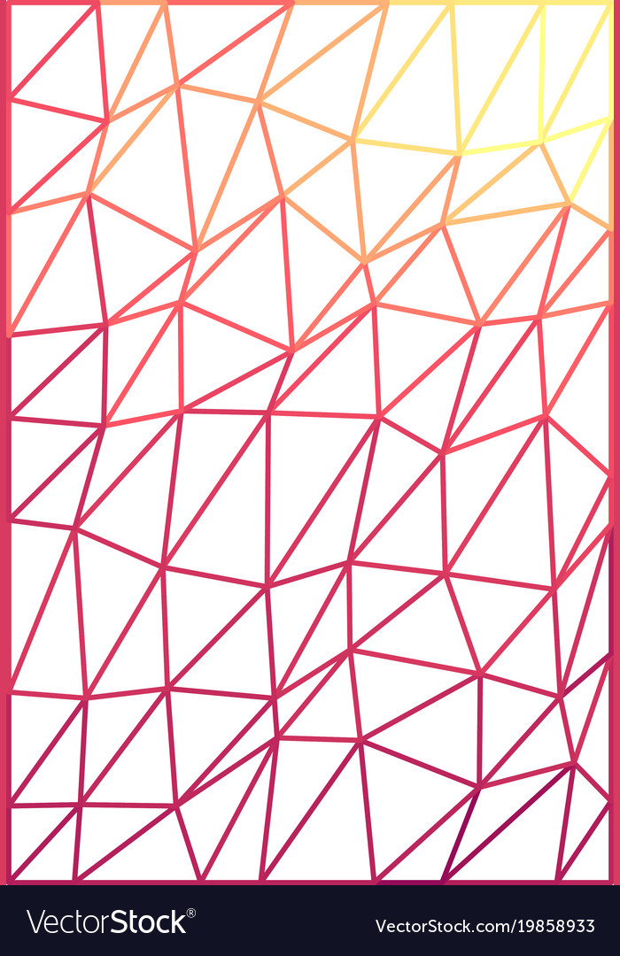 Abstract triangular mosaic background
