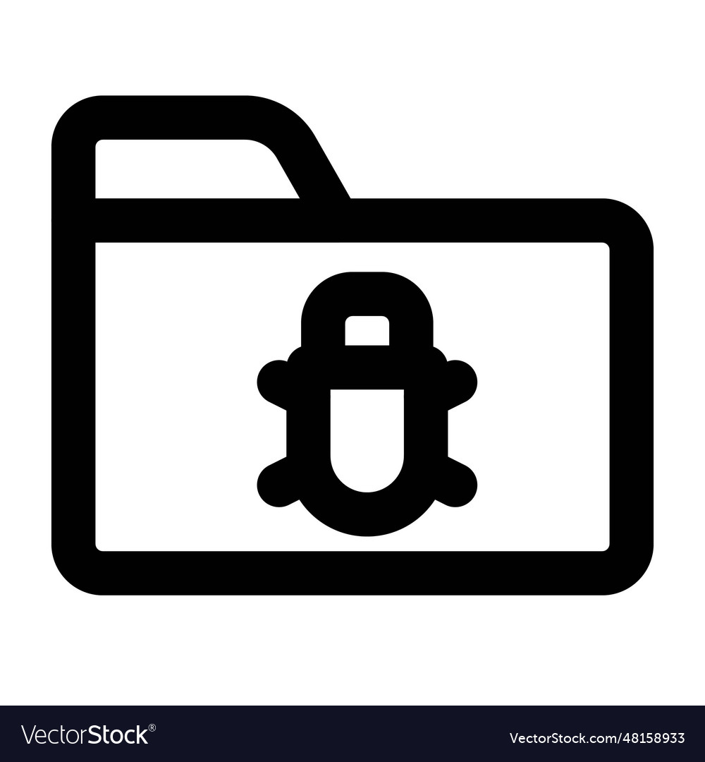 Malware corrupted the data of folder