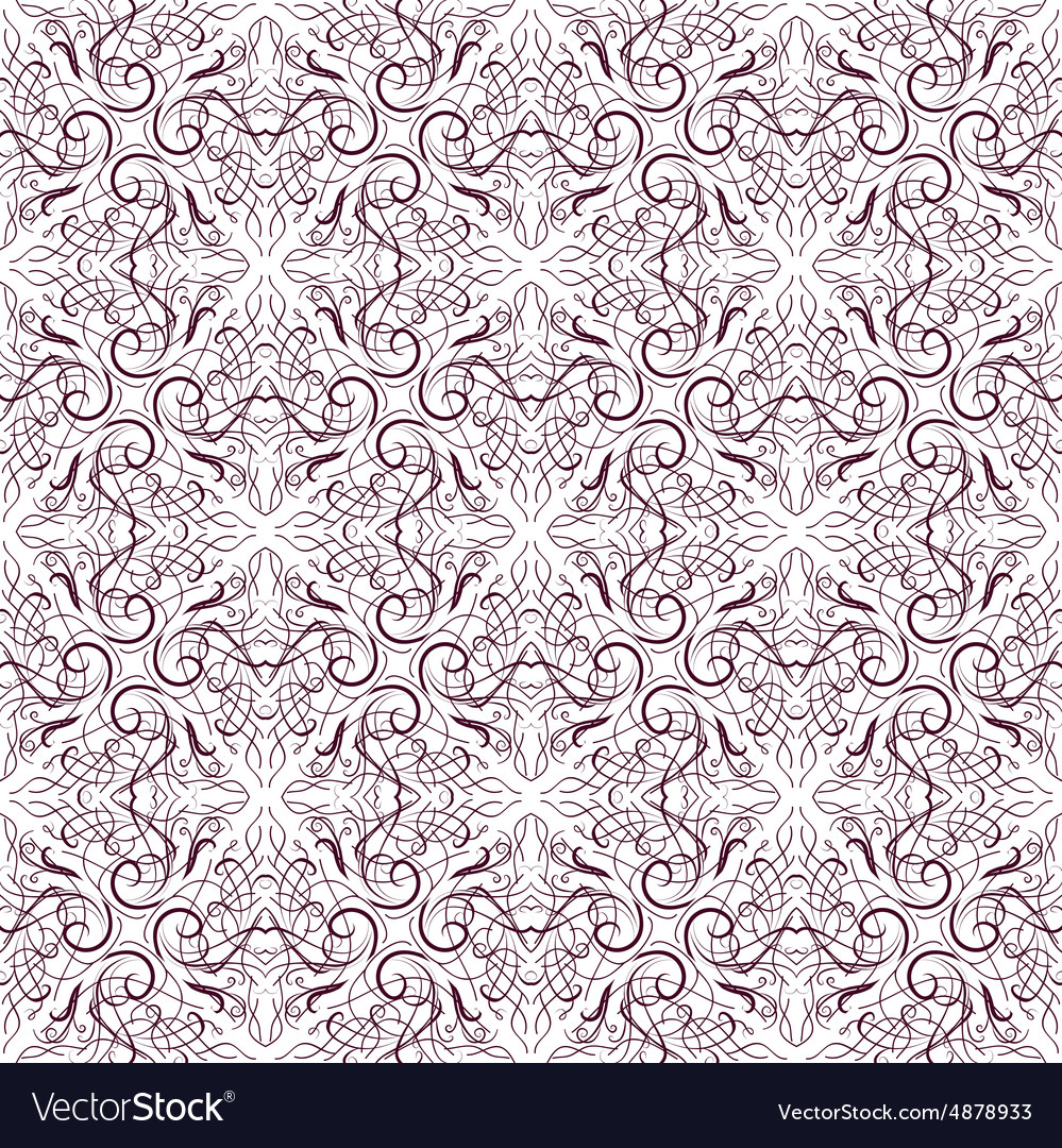 Retro decorative seamless pattern endless