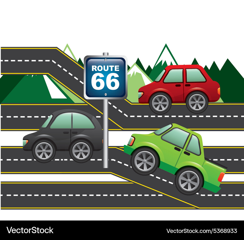 Road concept Royalty Free Vector Image - VectorStock