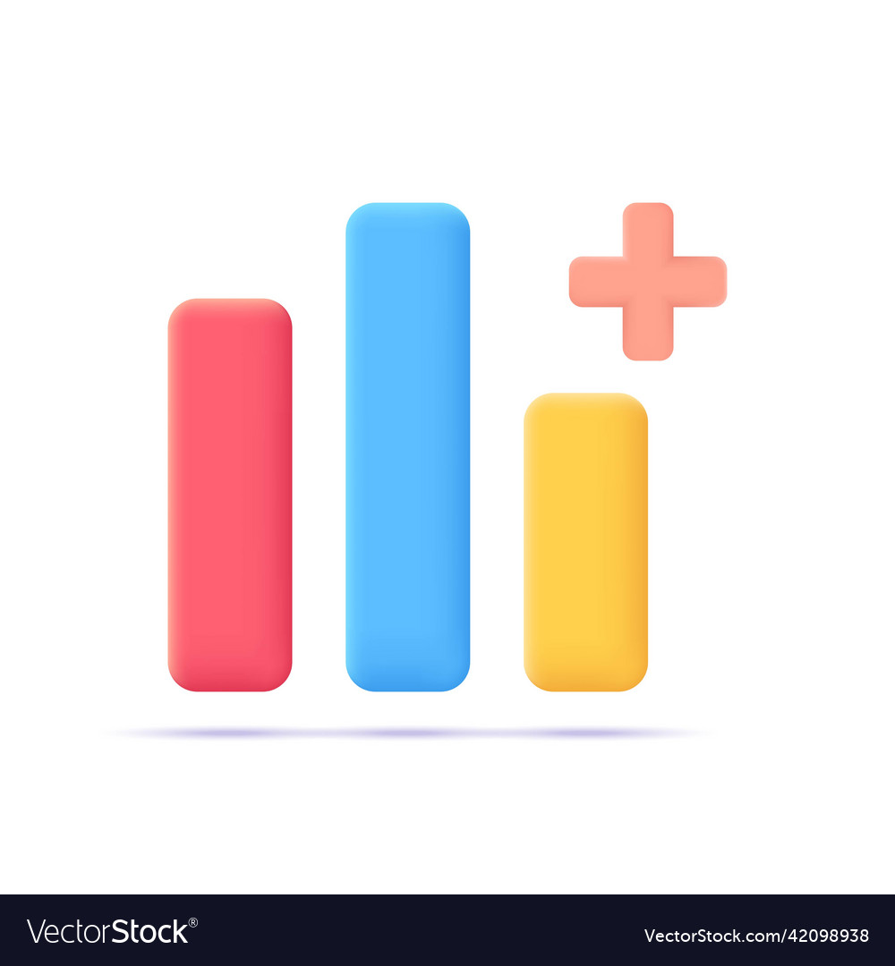 3d add panel realistic icon concept