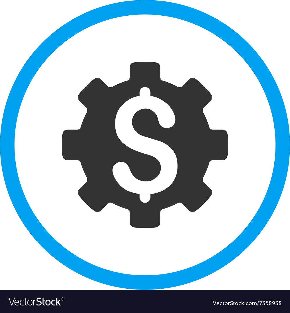 Development cost rounded icon