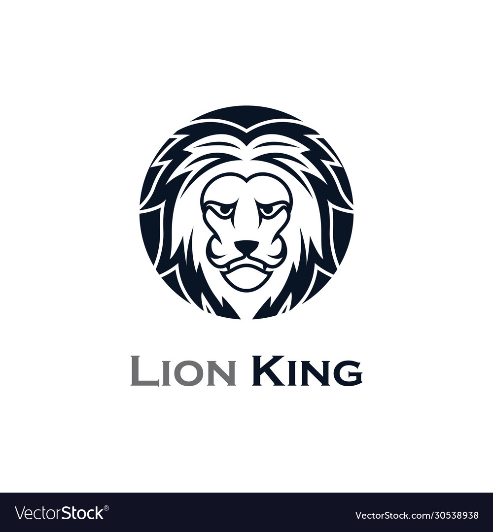 Lion head icon Royalty Free Vector Image - VectorStock