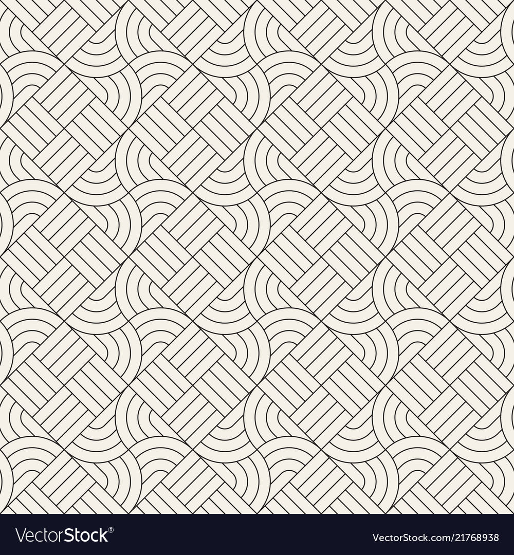 Modern Geometric Stripe Pattern