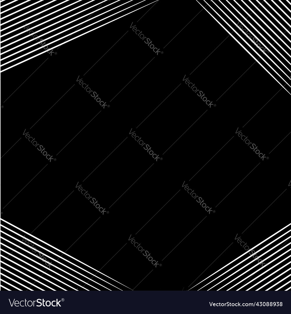 Parallel lines square format frame border