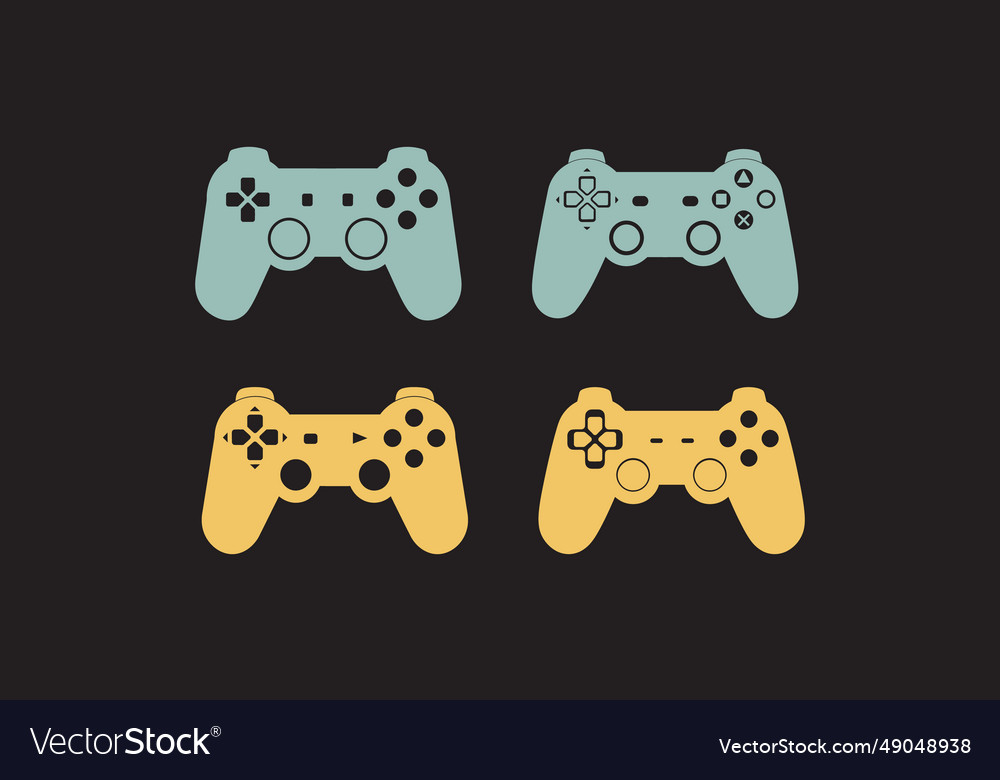 Precision gaming controls icon set for uiux