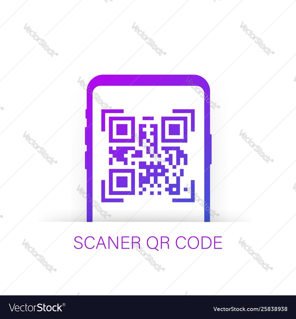 QR Code Scanner - Phone Concept