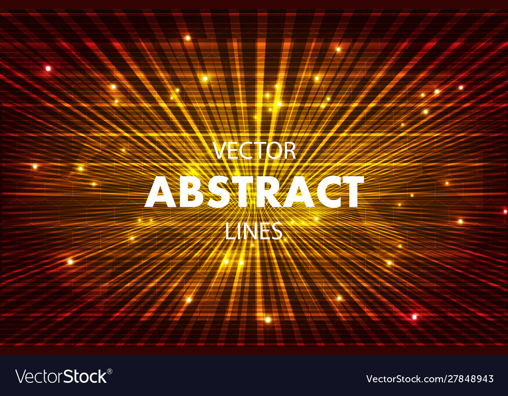 Abstract colorful background with lines in red vector image Abstract colorful background with lines in red