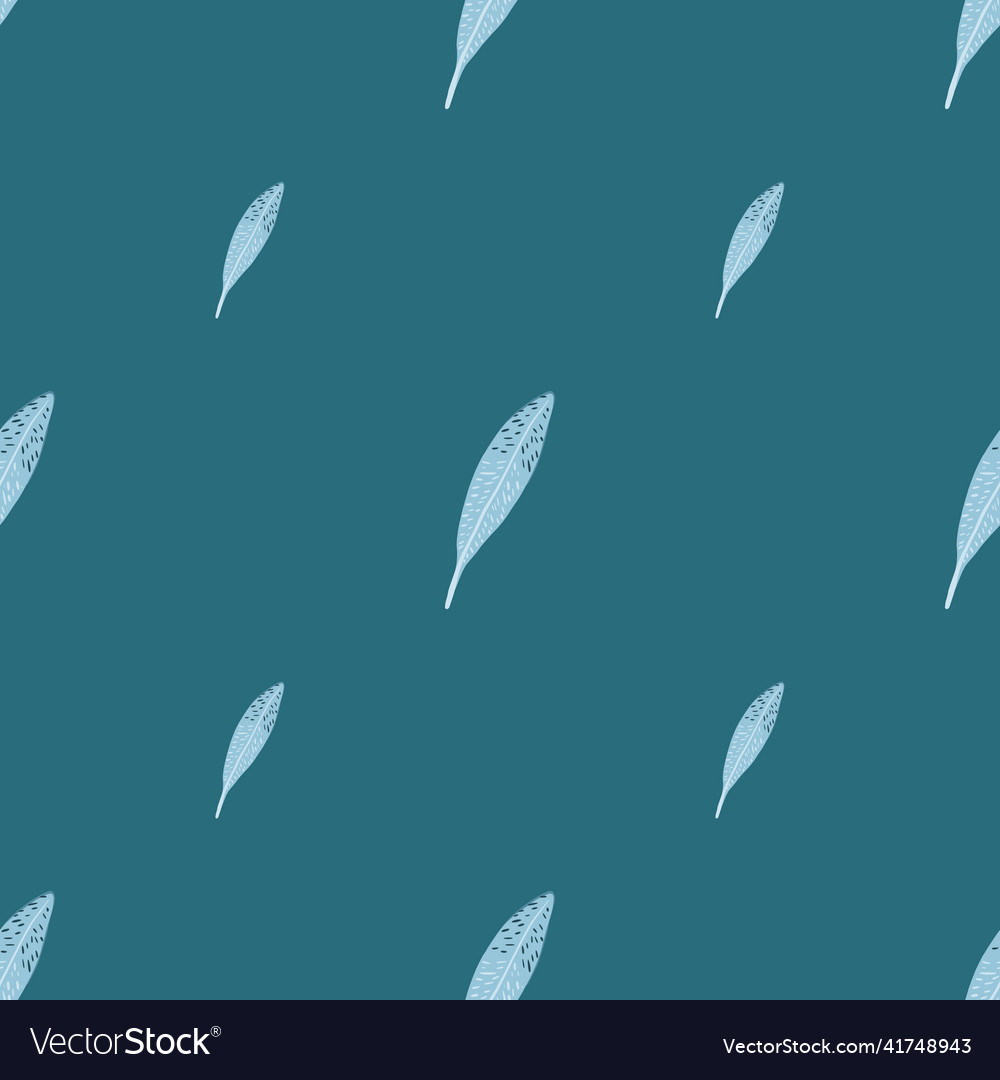 Feathers seamless pattern background feather