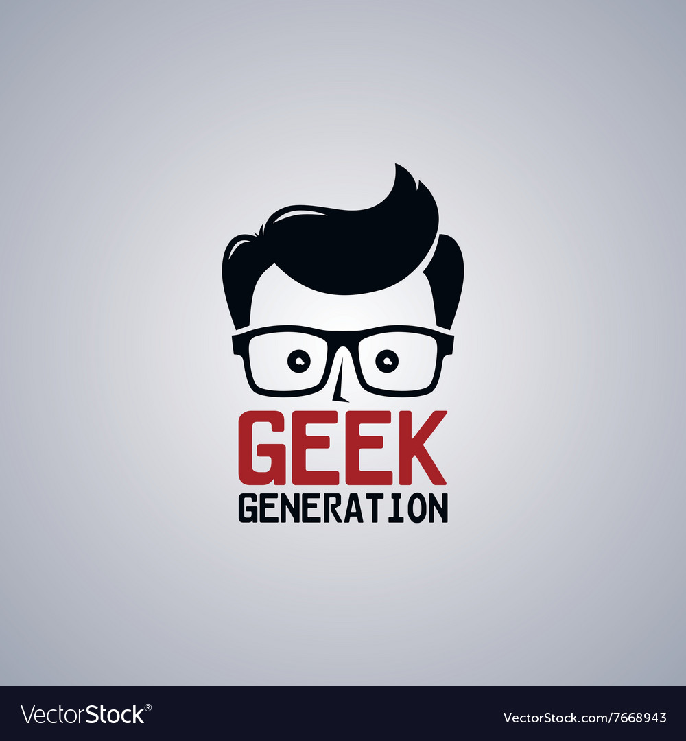 Geek nerd guy