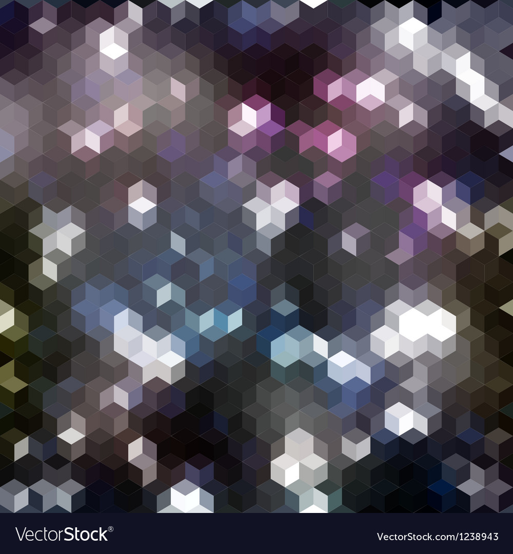 Hexagonal Abstract Geometric Pattern