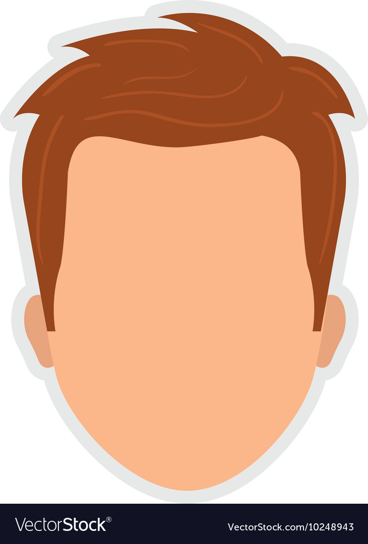 Man male head avatar person icon graphic