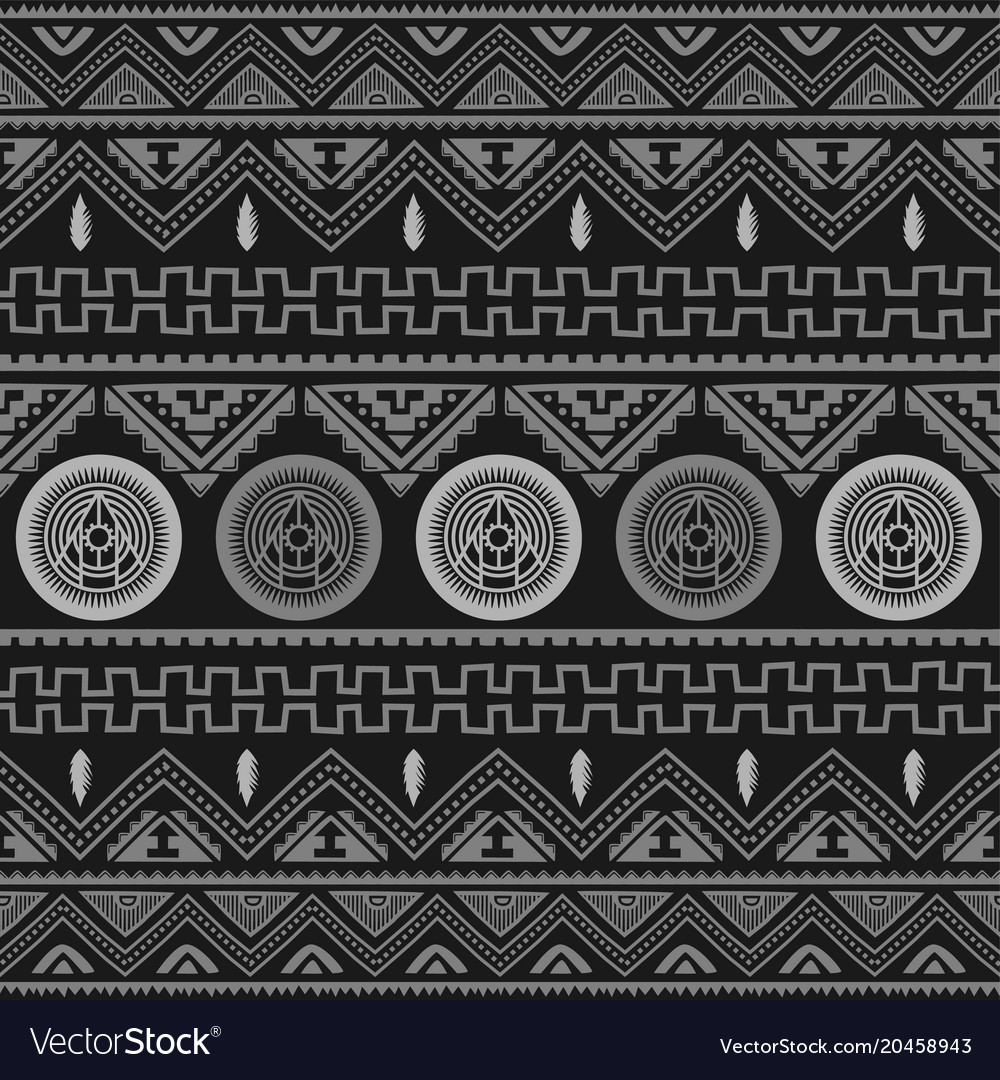 Seamless native pattern background