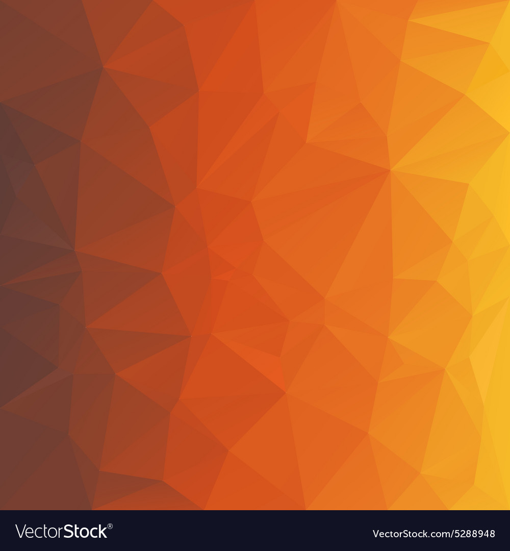 Brown orange honey triangular pattern background