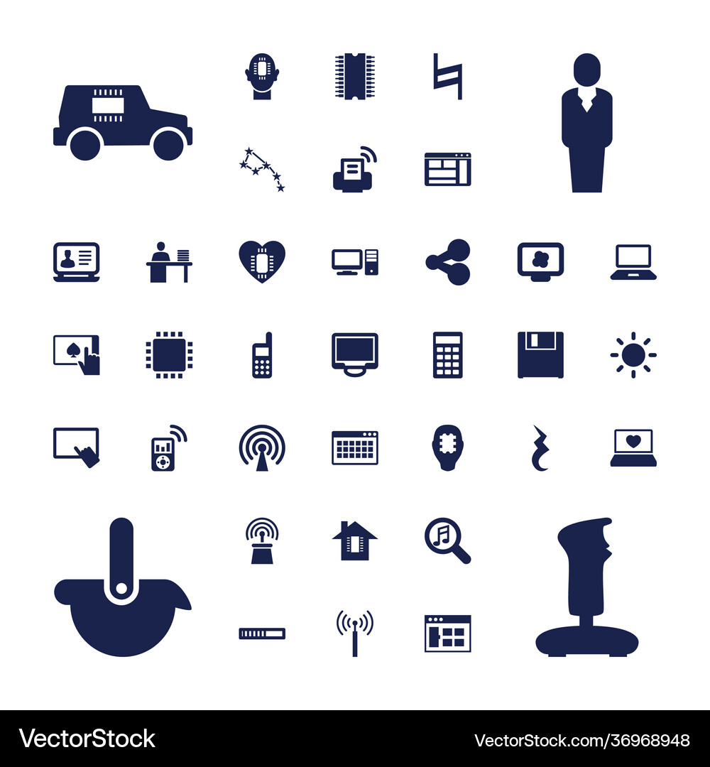 Computer icons Royalty Free Vector Image - VectorStock