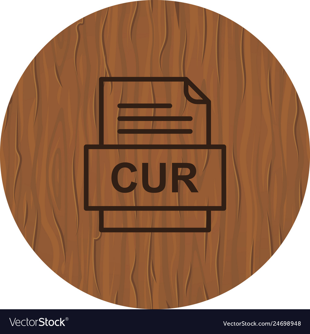 Cur file document icon