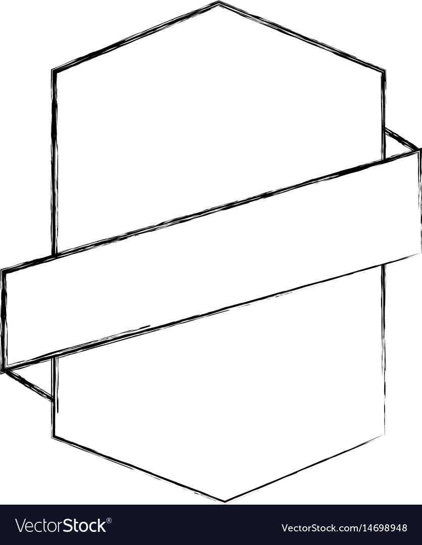 Frame with ribbon icon