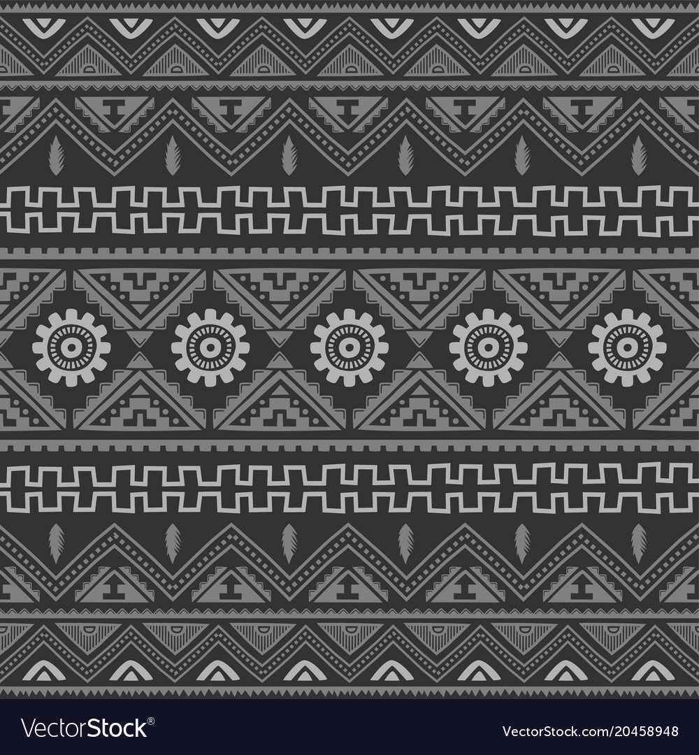 Seamless native pattern background