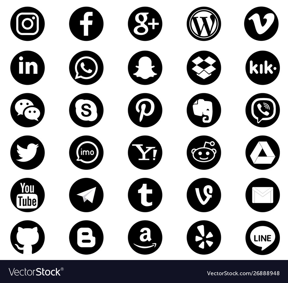 social vector icon