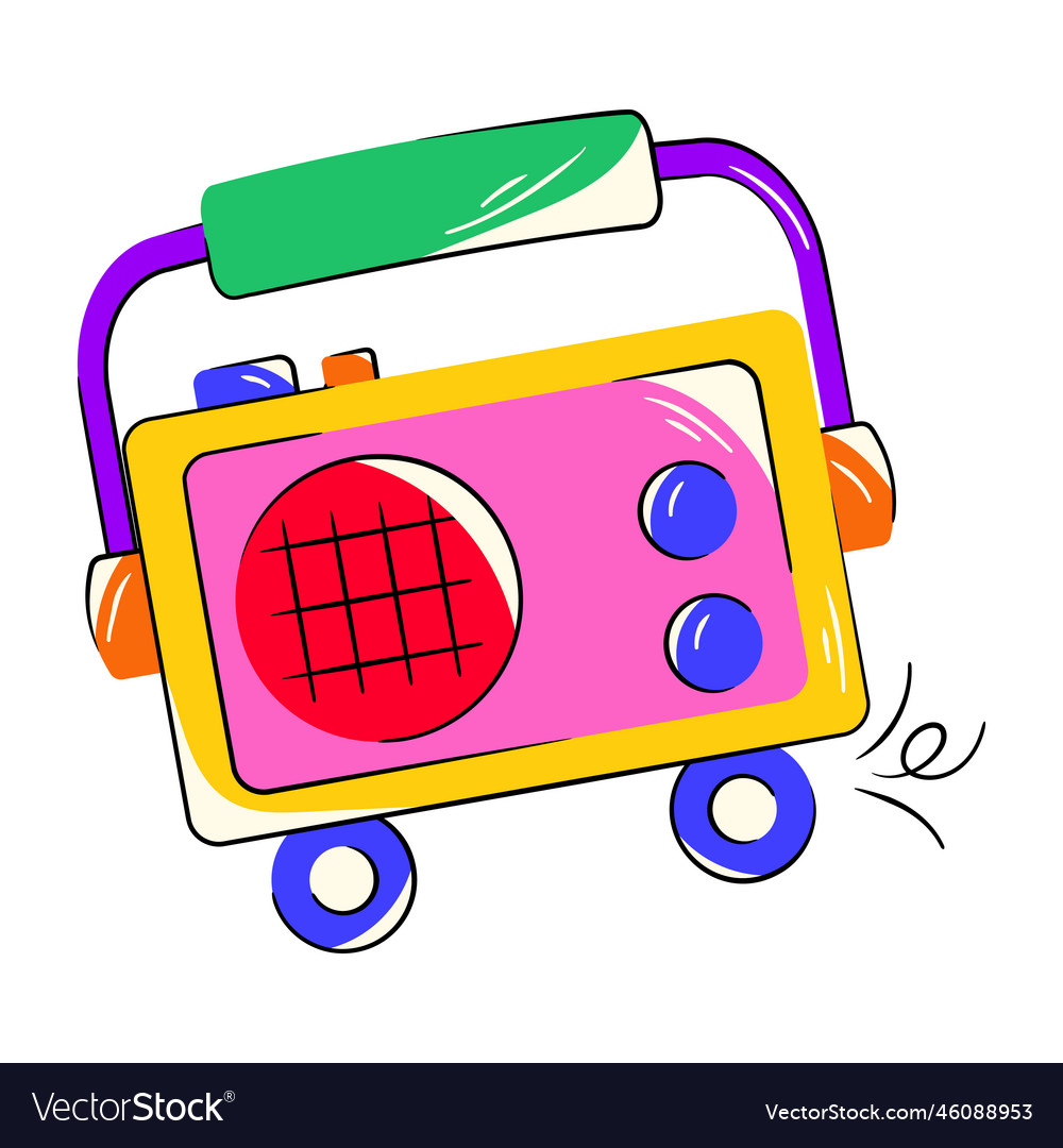 Radio Royalty Free Vector Image - VectorStock