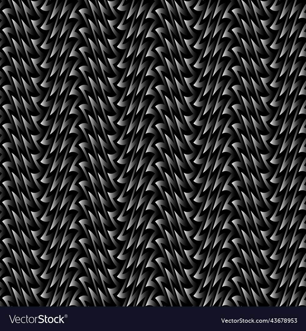 Repeatable pattern of gradient monochrome zigzag Vector Image Repeatable pattern of gradient monochrome zigzag