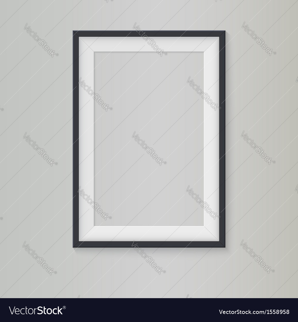 Blank frame Royalty Free Vector Image - VectorStock