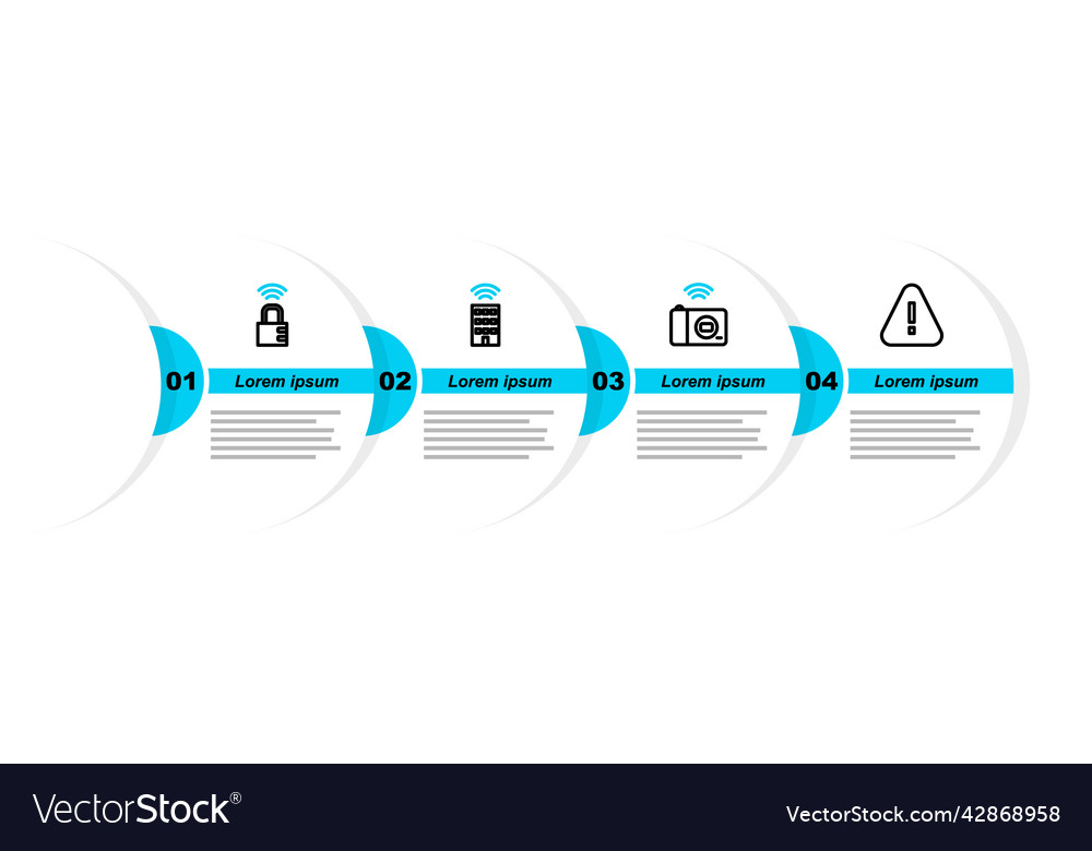 Set line exclamation mark in triangle smart photo vector image Set line exclamation mark in triangle smart photo