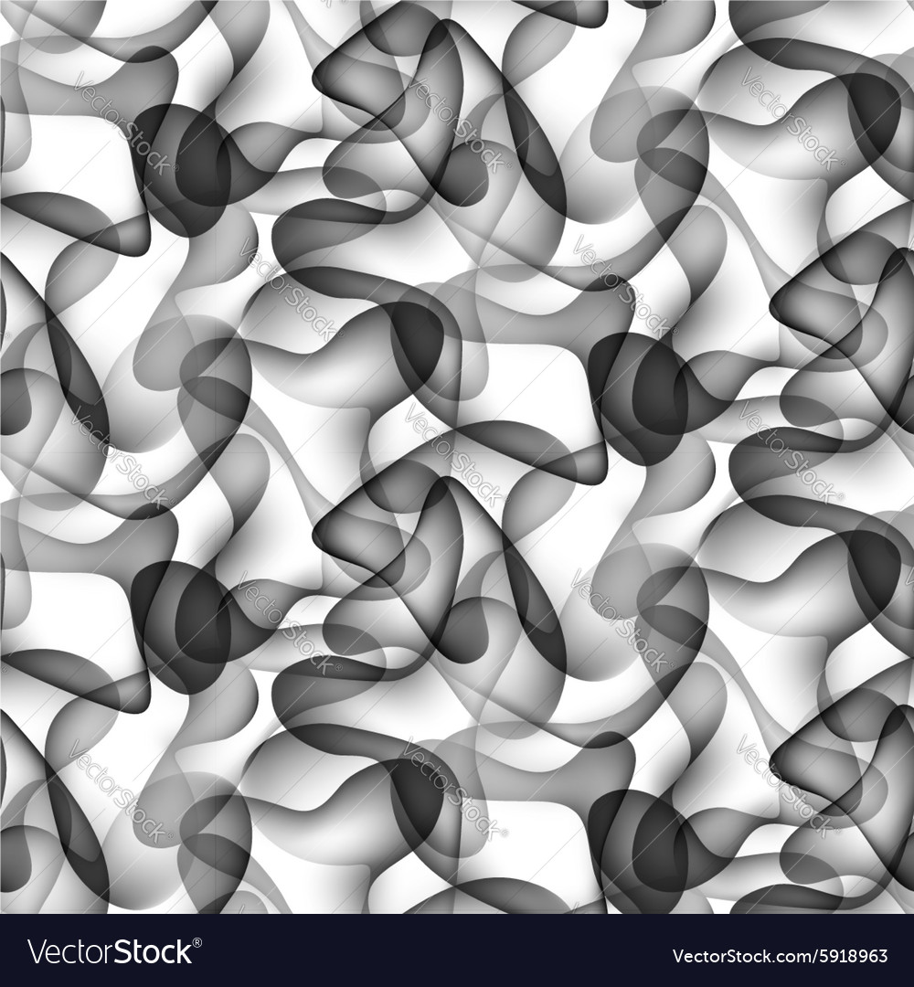 Abstract White Flowing Pattern