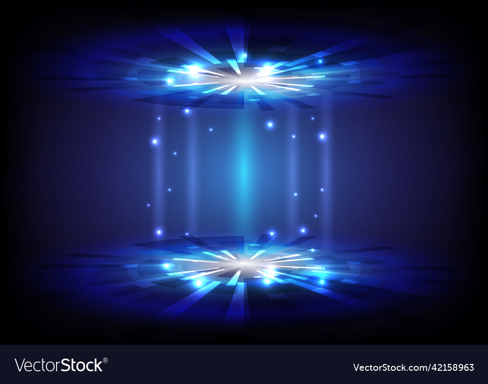 Gui and ui virtual reality portal hologram
