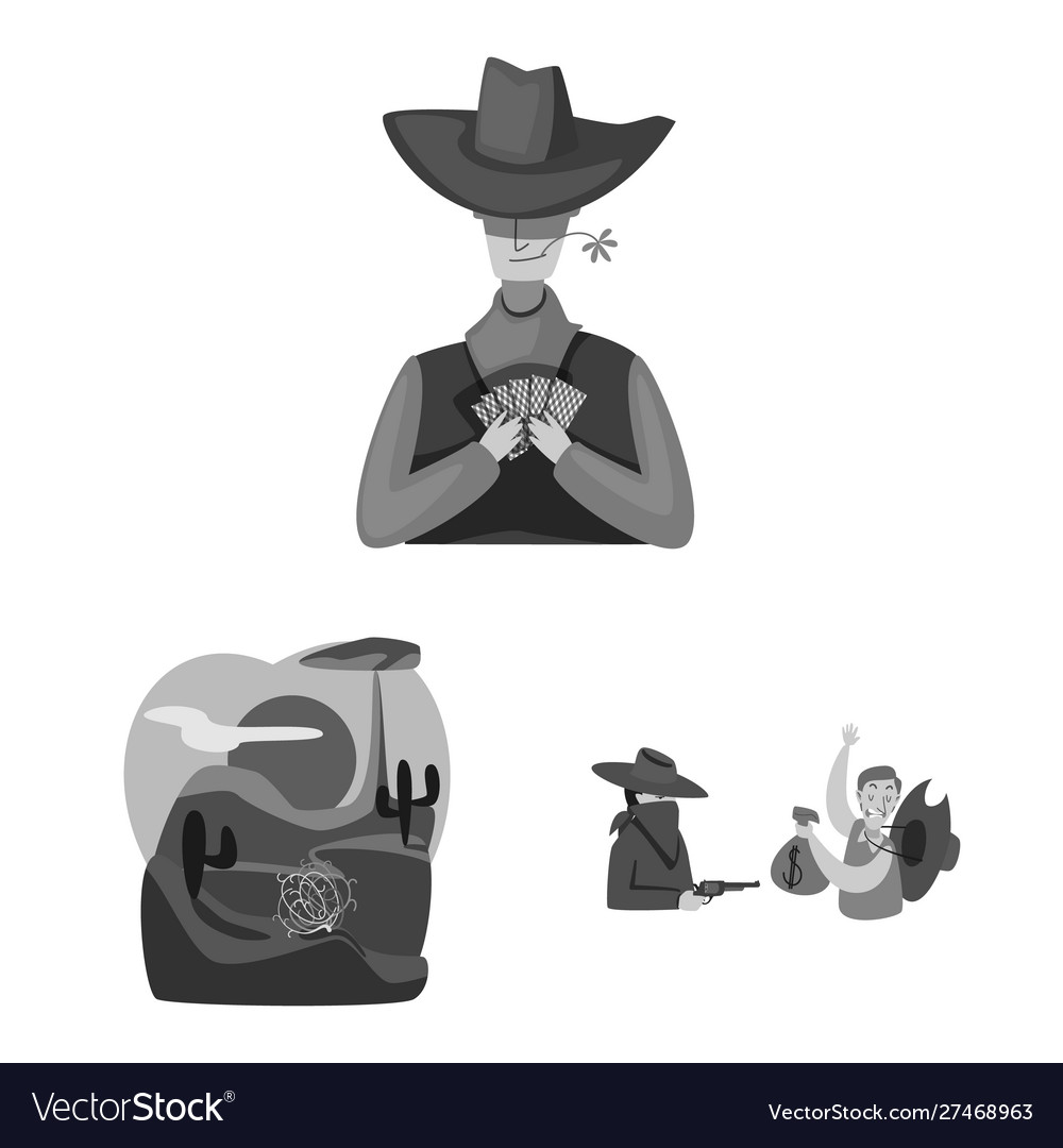 Isolated object ranch and farm icon collection