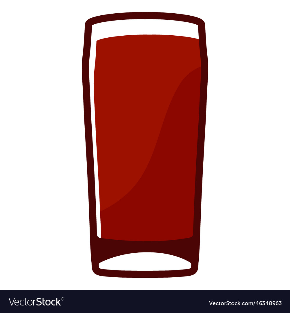 Pint Glass with Beer Shaker