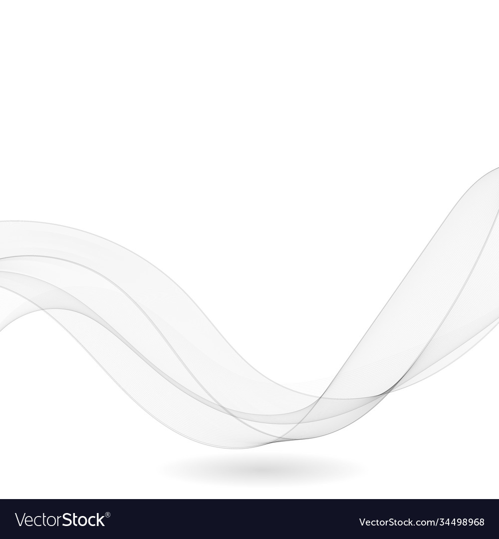 Abstract gray wave curve line eps 10 vector image Abstract gray wave curve line eps 10