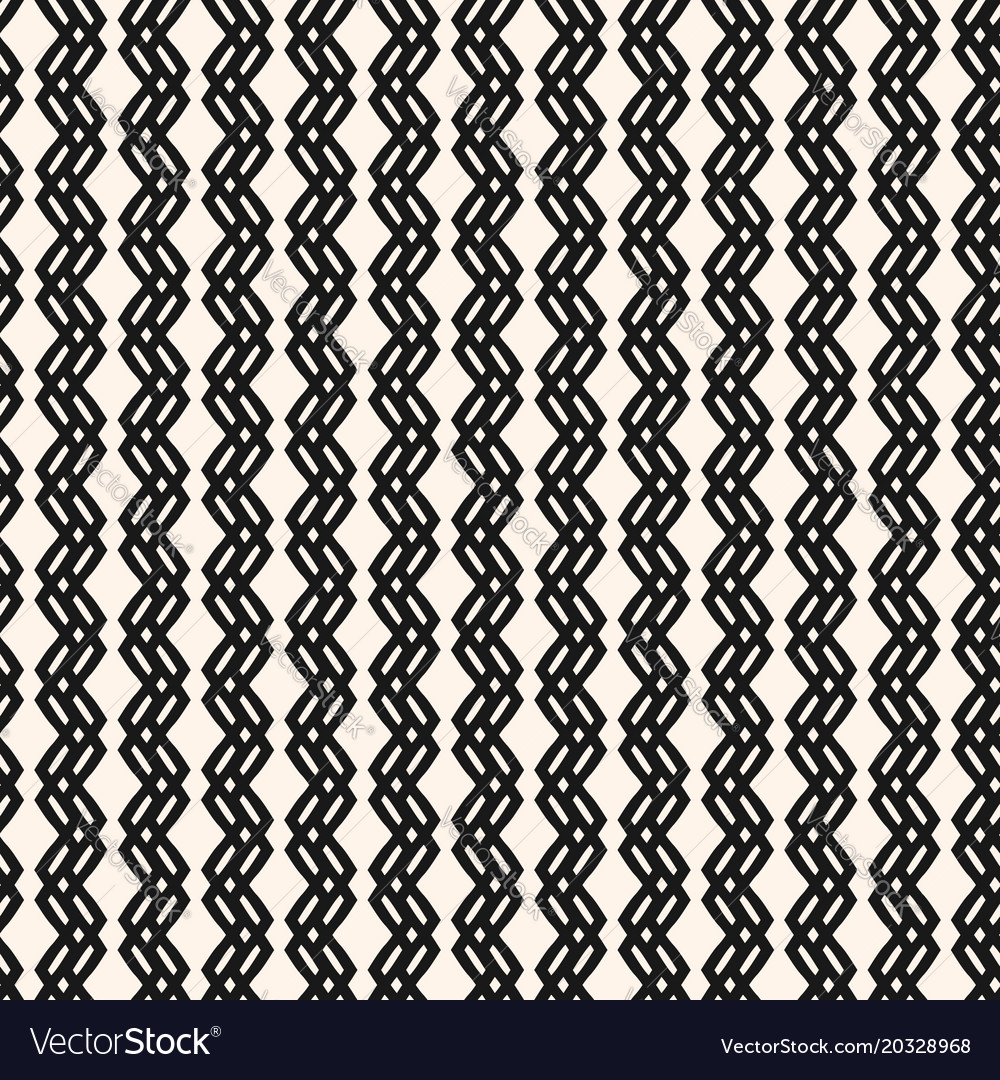 Geometric seamless pattern with zigzag lines