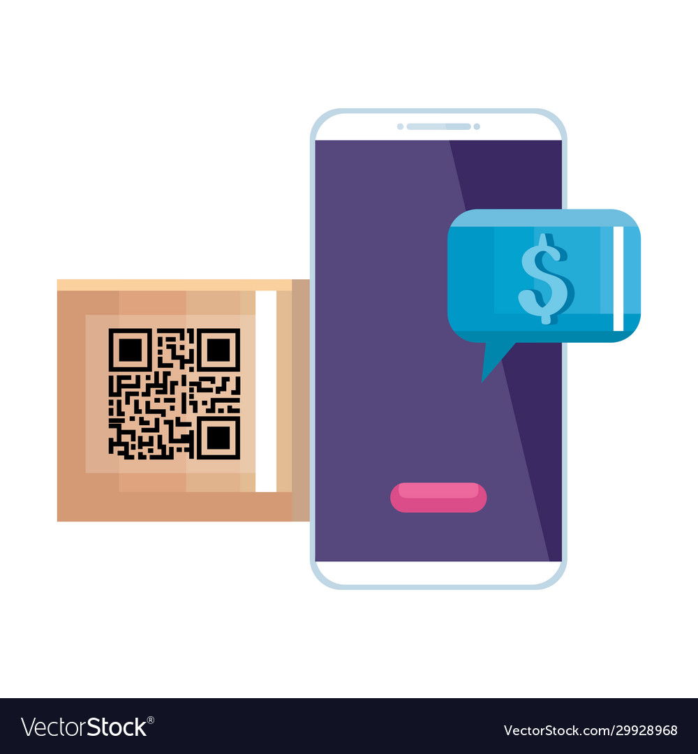 Qr code box and smarpthone design