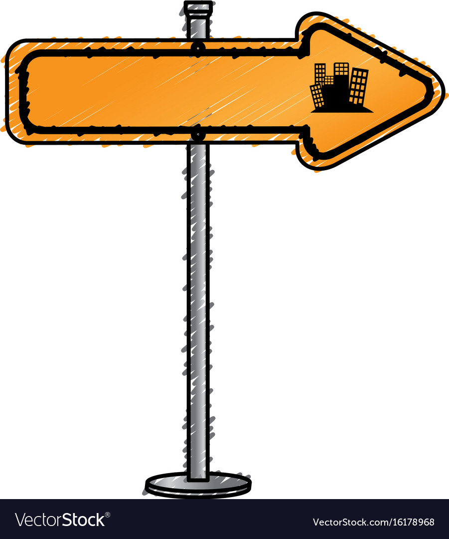 Traffic signal arrow guide
