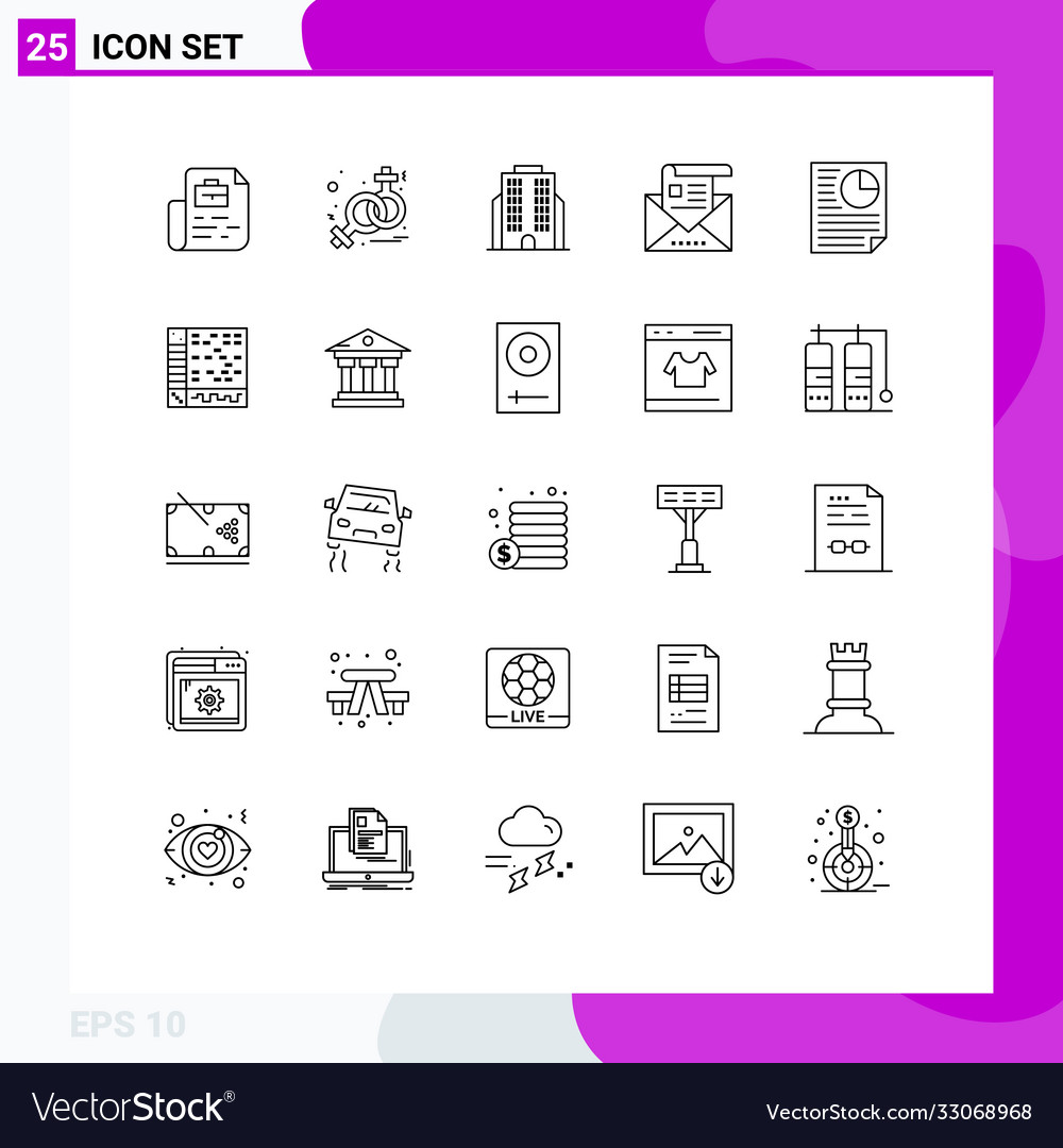 User interface pack 25 basic lines page