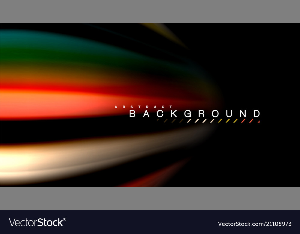 Blur color wave lines abstract background Vector Image Blur color wave lines abstract background