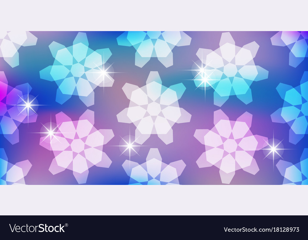 Vivid background with snowflakes soft color
