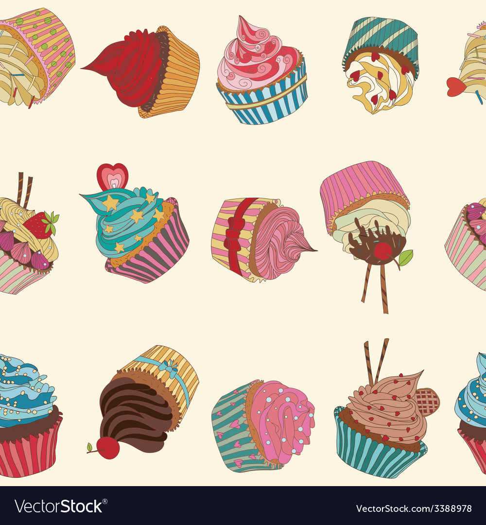 Cupcake pattern