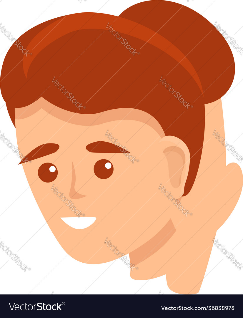 Hearing sense icon cartoon style Royalty Free Vector Image