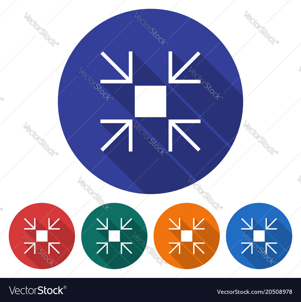 Reduce Screen Size Icon