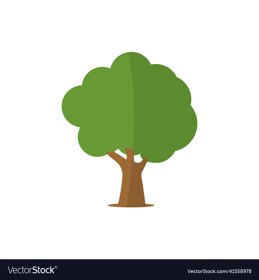 Tree icon design symbol for your web site