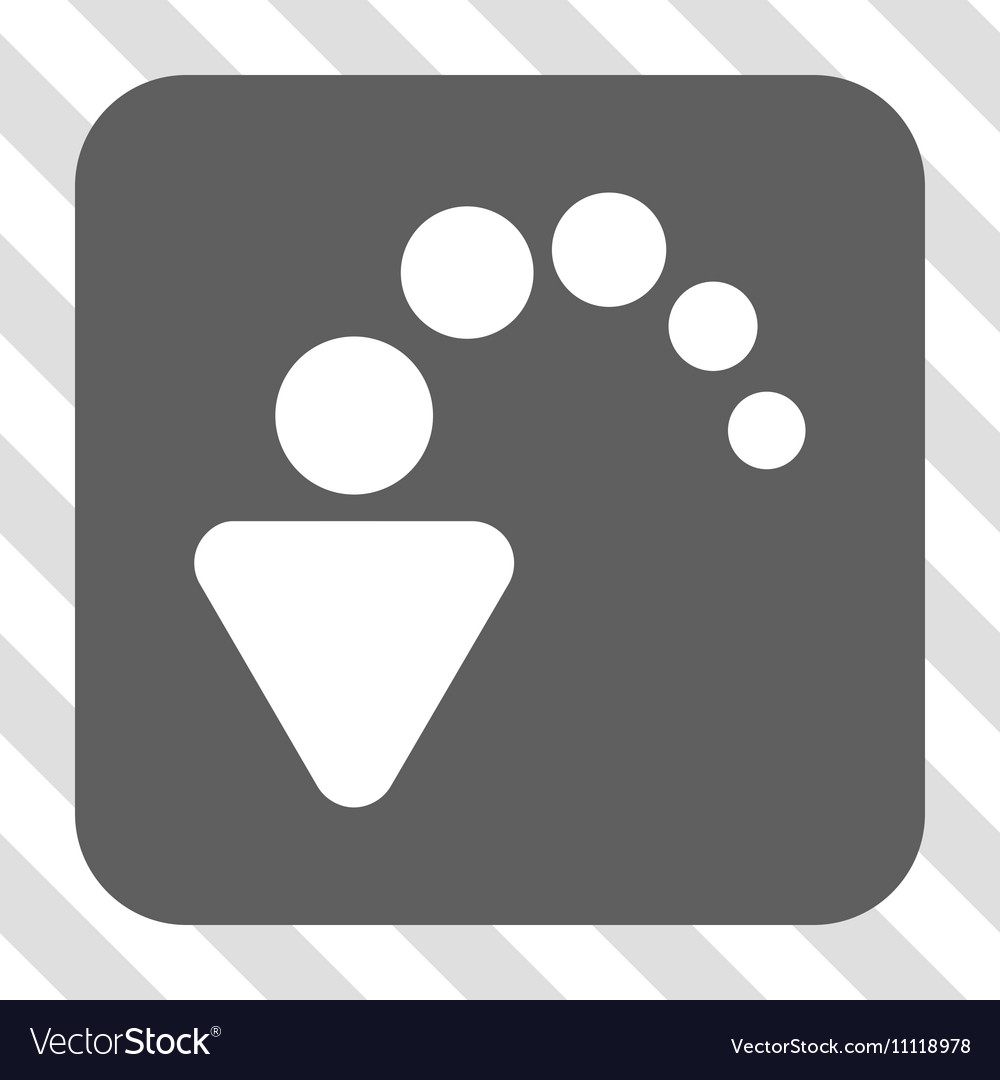 Undo rounded square button